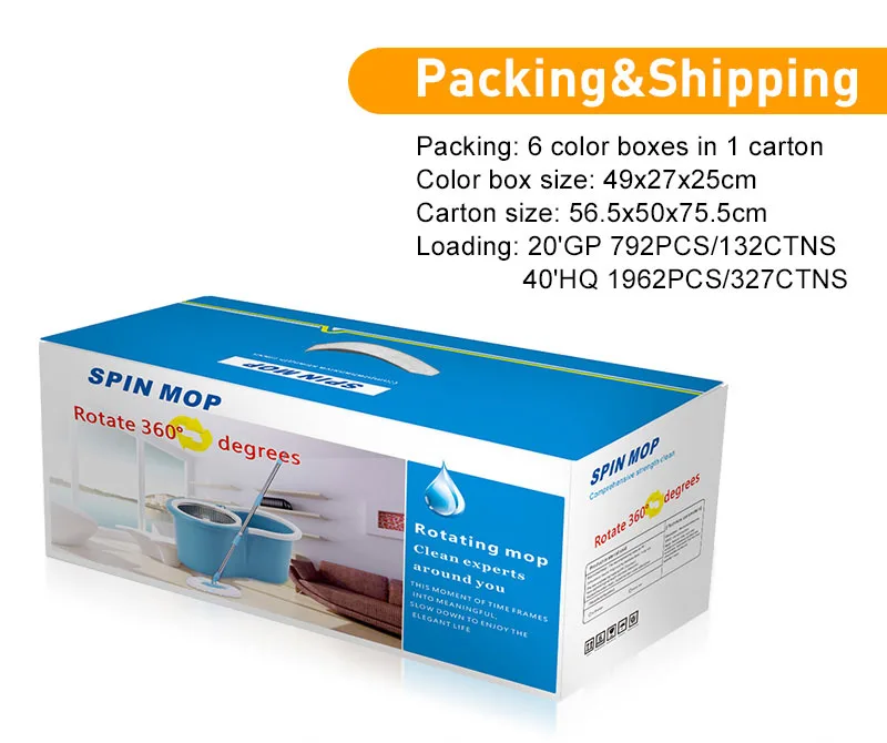 Best online shopping in india cheapest Basic Design 360 Spin Wet Magic Mop Indoor Floor Cleaning Mop