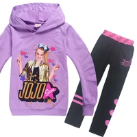 

cheap china wholesale girls clothing sets high quality cotton trousers long pants and pullover sweatshirt