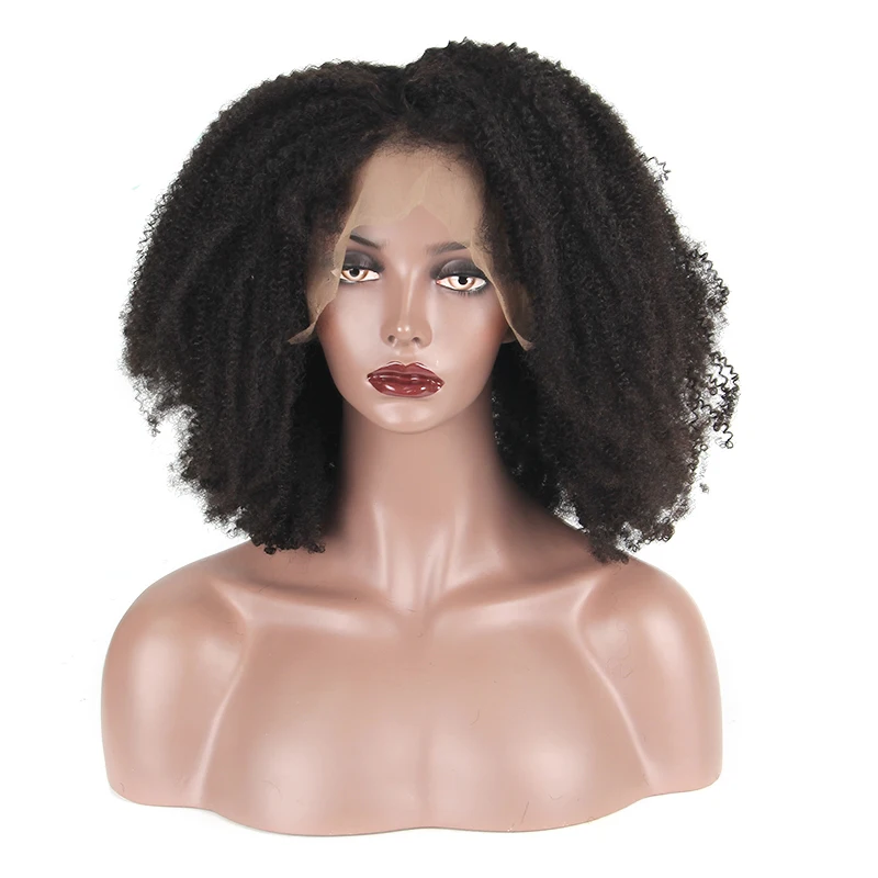 

Funtoninght cheap wigs afro kinky hair high temperature fiber twisted braided lace front wigs for black women affordable, Pic showed