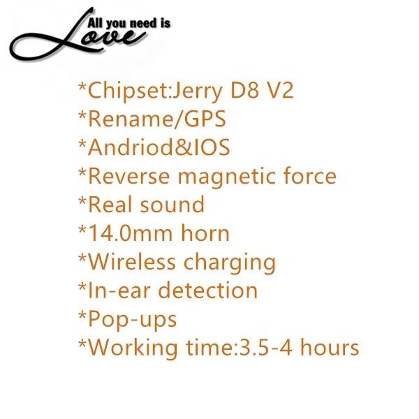 
2020 New Air 2 V2 Holy Grail i500 TWS Rename with GPS matte black H1 chip bluetooth headphones wireless tws i10000 pk i9000 