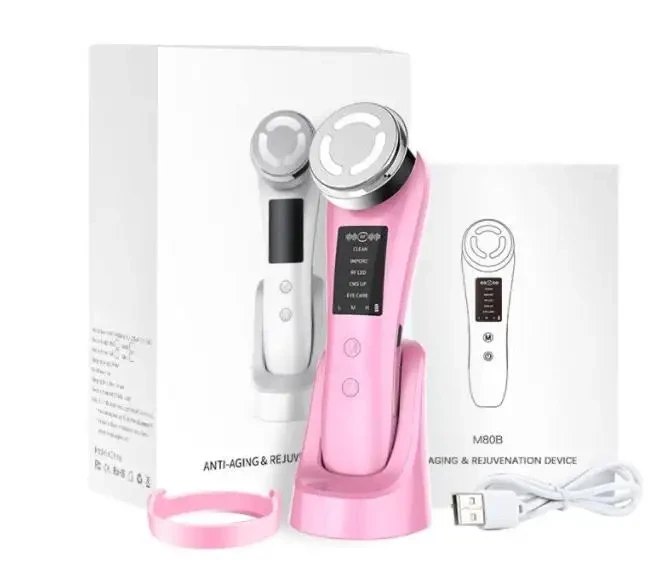 

AIFREE new and unique products multifunctional ultrasonic high frequency vibration skin treatment microcurrent face lift machine