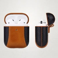 

For Airpods 1st Case Cover Luxury Leather PU Protective Bag Compatible for Airpods 2nd Charging AirPods Case