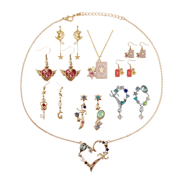 

sailor moon jewelry bracelet necklace earring, Picture