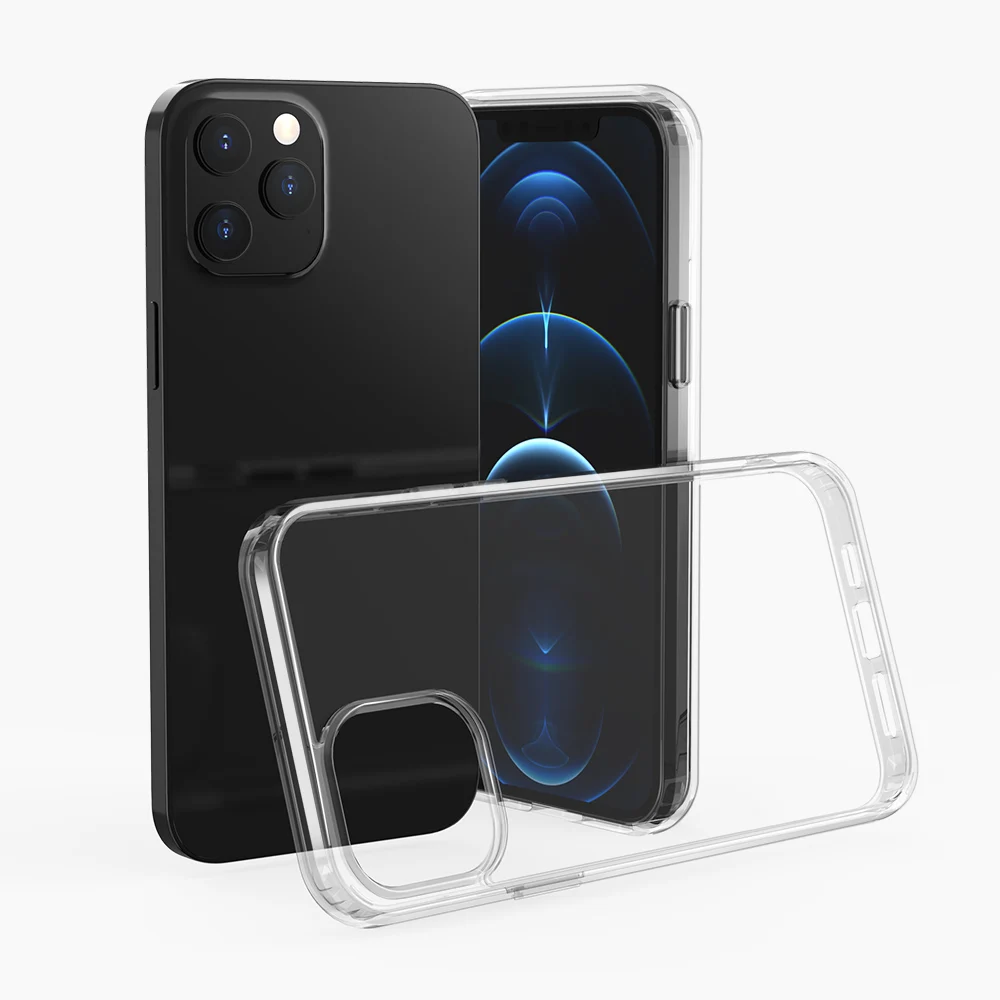 

Shockproof Transparent TPU Mobile Phone Case Custom Transparent Cover Phone Case