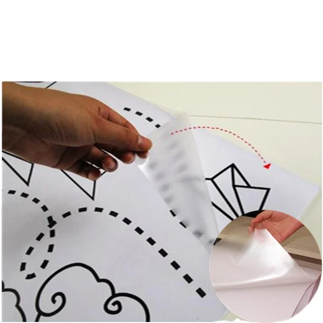 Anolly clear Application Film Glossy Adhesive PVC Transfer Film Use for Color Vinyl 0.61*50m