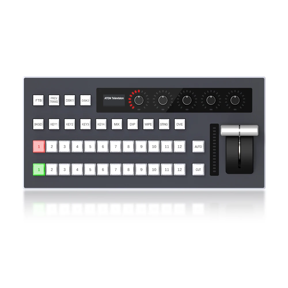 

Oton Broadcast multi format data video audio mixer switcher ptz keyboard controller de blackmagic vmix switcher
