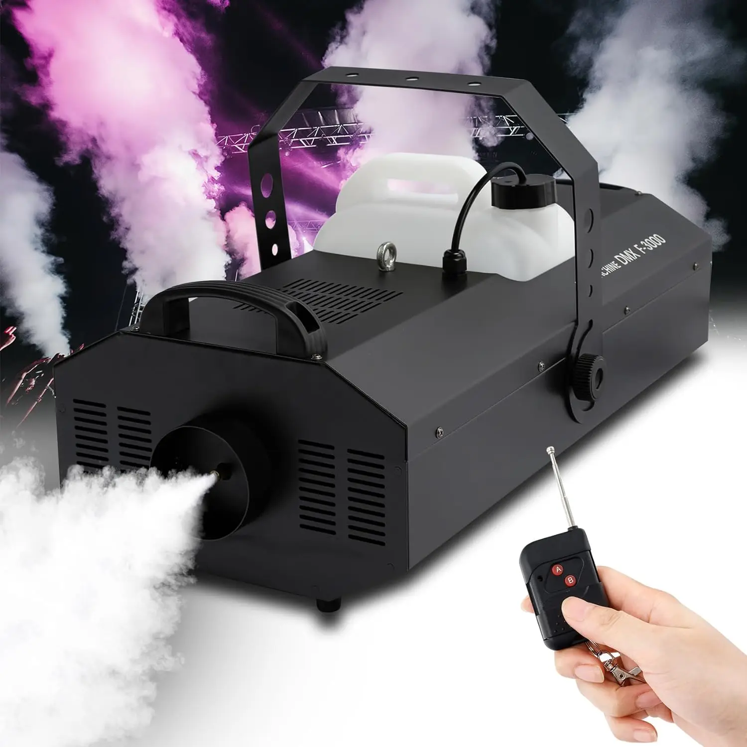 

Factory High Quality 3000W Remote Control Smoke Machine Hot Sale Fog Smoke Machine For Bar Club Stage Equipment