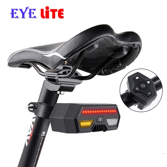 
Wireless Remote Control Bicycle Rear Light IPX4 Waterproof Bicycle Turn Signal Light 