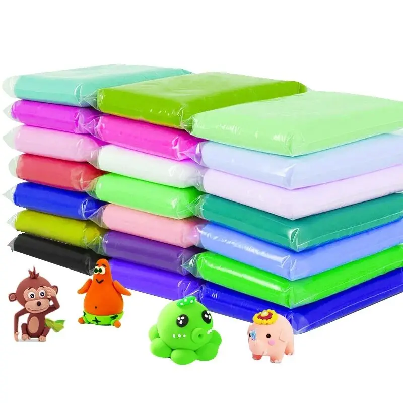 
36 Colors Non-toxic Self Sealing Bag Air Dry Polymer Super Light Clay 