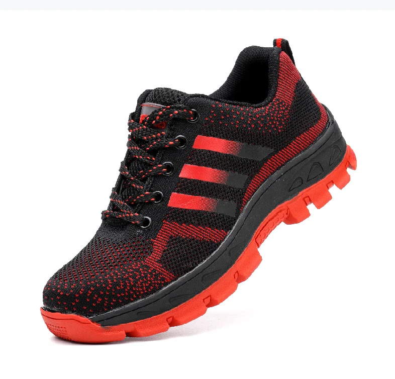 

Manufacturer of high quality industrial safety shoes, Red
