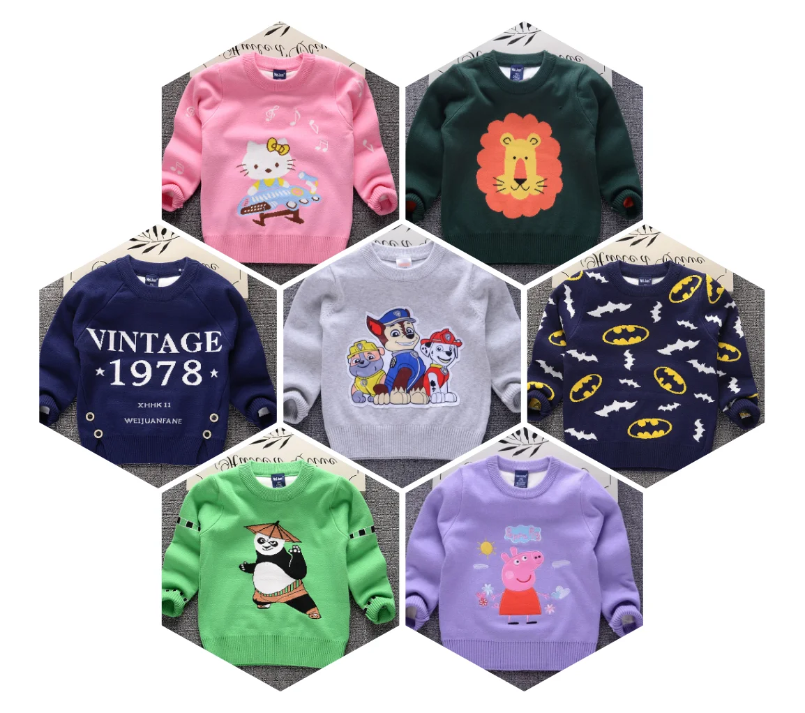 

Wholesale children's sweater sweater baby jacket Mink velvet long sleeve autumn winter girls boys children sweater