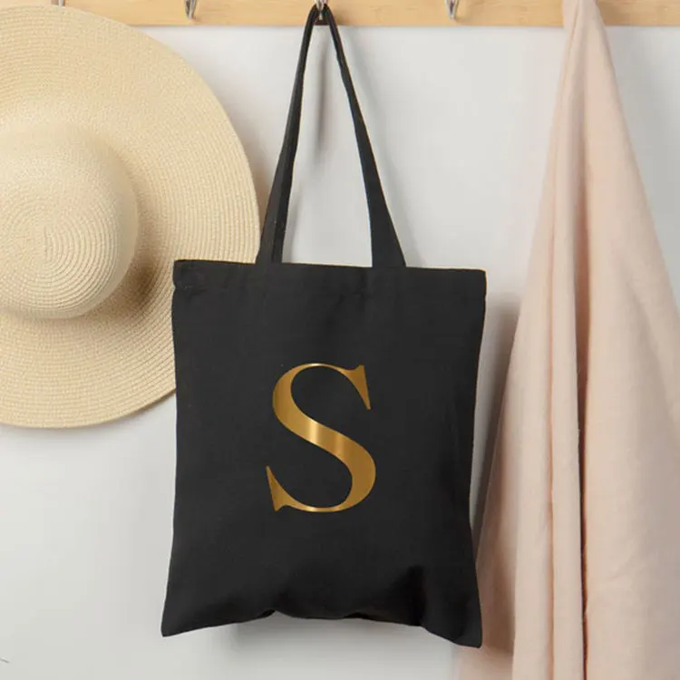 

New Products Korean Packaging Bag Cotton Canvas Tote, Yellow,white ,black,orange,blue,red