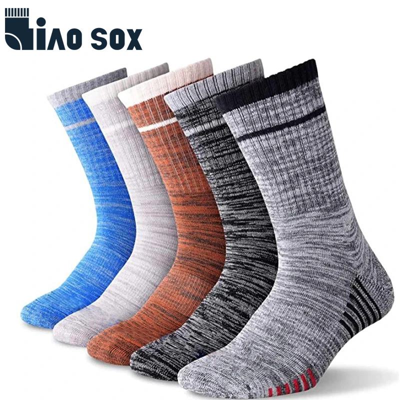 

Sport Outdoor Socks Cushion Cotton Durable Crew Socks for Men Hiking Climbing Trekking Camping Outdoor Custom Sports Socks, Custom color