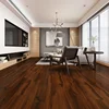 Dark Brown Antique Engineered Parquet Wood Flooring
