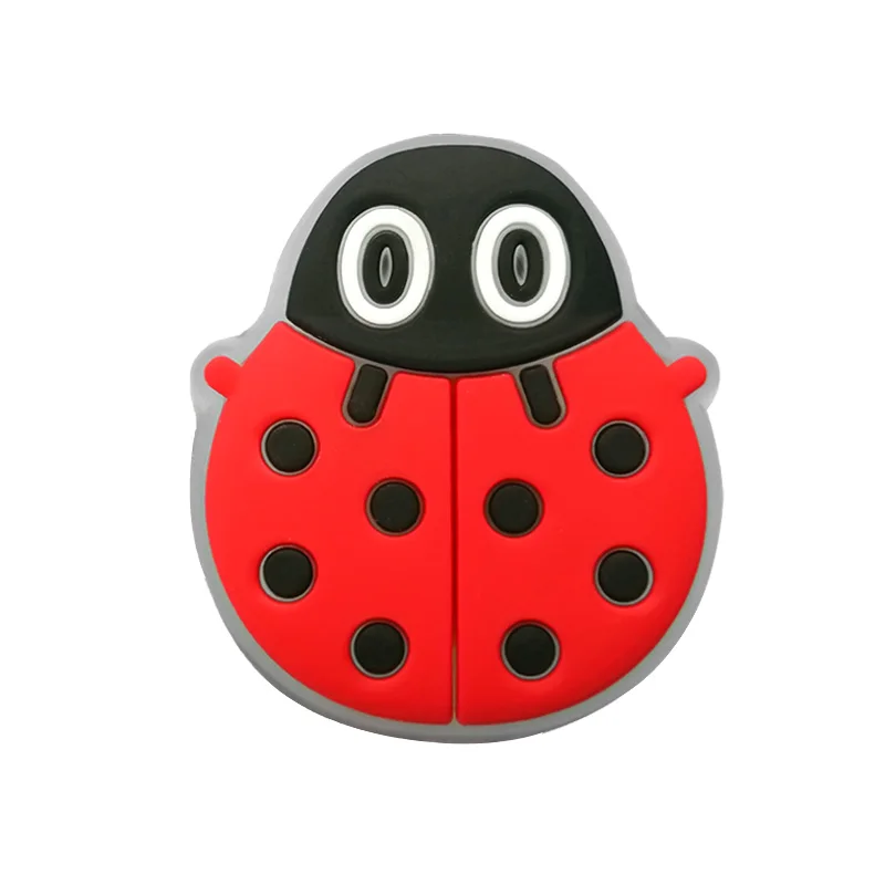 

200pcs+ action figure custom lady bird pvc led shoe lace charms shoes charme bebes accesorios for croc shoes