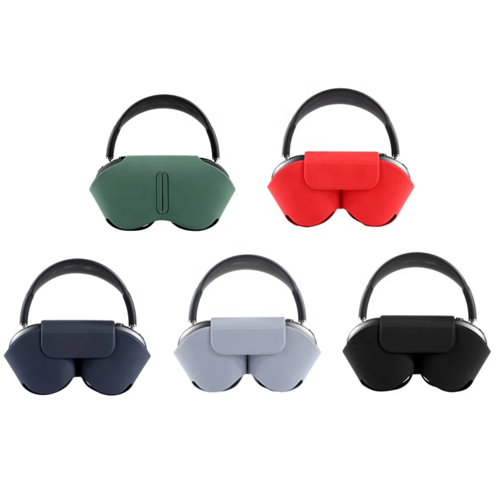 

High quality Silicone Earphone Cover Case Bags Compatible for iphone Air Max Wireless Headset in stock