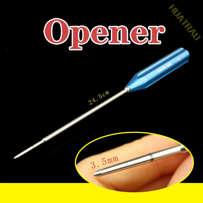 

Rivet opener open circuit cone pointed cone orthopedic instruments medical sports medicine femoral tibial ligament reconstructio