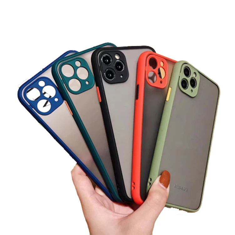 

Clear Hybrid Hard PC Back Soft TPU Bumper Slim Case Cover For iPhone 11 Pro Max