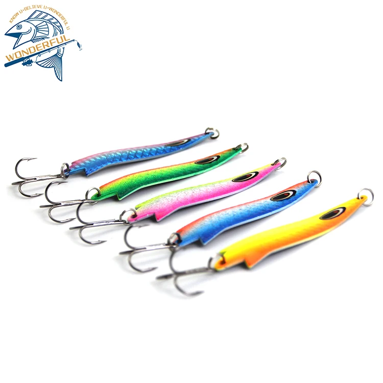 

New Design Color Fishing Lure Manufacturer Metal Fishing Spoon