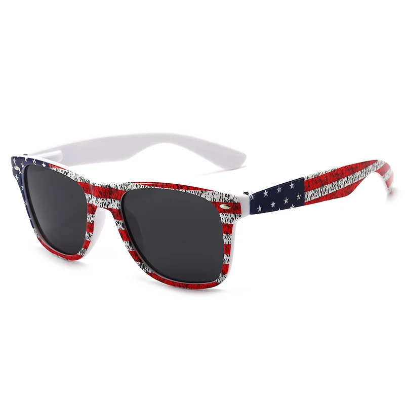 

quality fashion american flag polarized sun glasses unisex, 7 colors