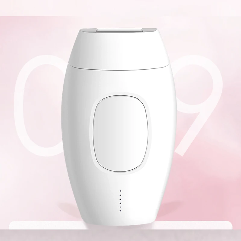 

Amazon Hot Selling Handheld Beauty Device Mini Epilator Home Use IPL hair removal, White