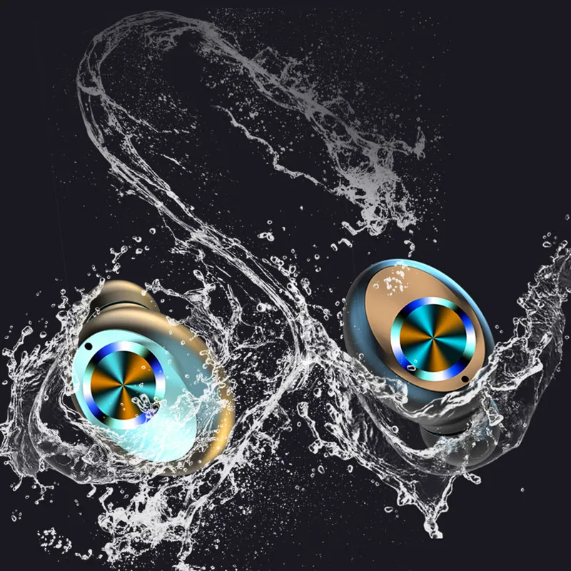 Bluetooth Wireless Earbuds with Charging Case Mini Custom Wireless Earbuds Waterproof TWS Earbuds Wireless Earphone Headphones