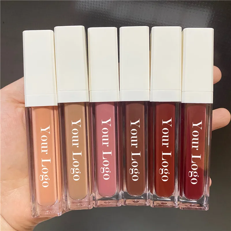 

8 Color Liquid Lipstick Matte Long Lasting Makeup Lips Red Matt Nude Gloss Cosmetics Waterproof Matte Lipstick Brands, Multicolor