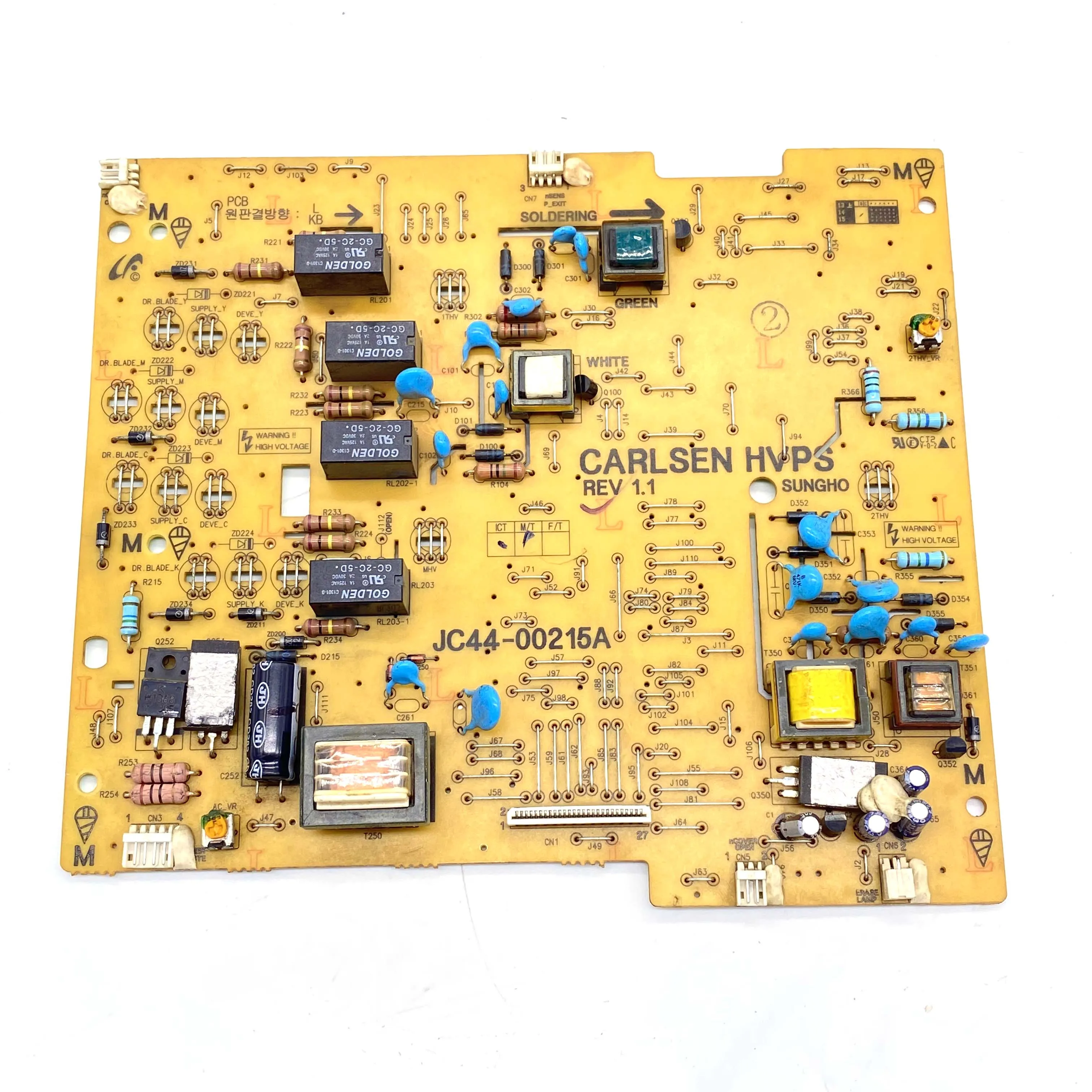 

High Voltage board CLP-366 220V JC44-00215A fits for Samsung CLP360 CLP410 CLP460 CLP480 CLP365