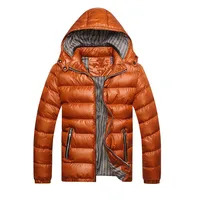 

Hot selling plus size winter casual coat men's jackets leather jackette for men