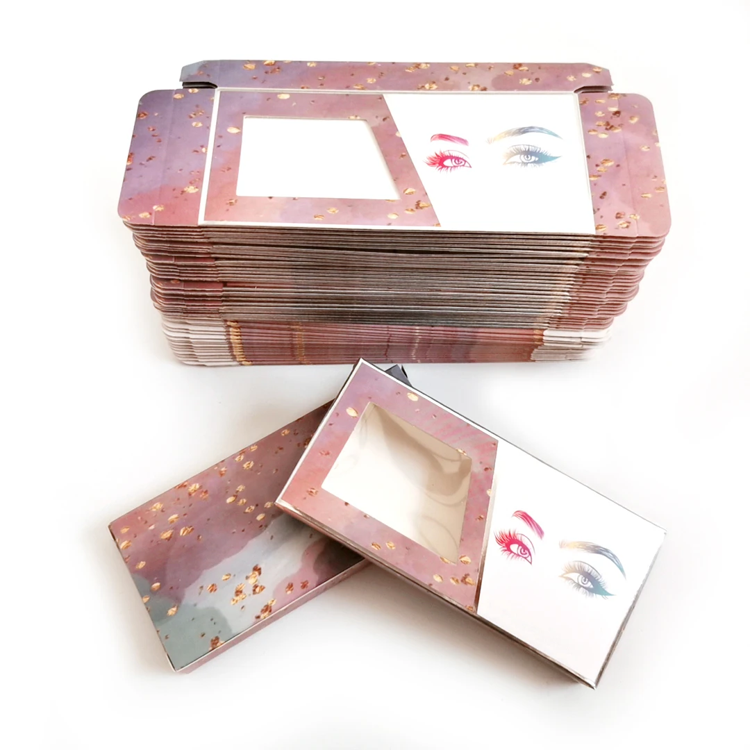 

Create your Own Lash Brand 3d mink false lashes eyelashes mink lahes custom eyelash packaging box, Natural black
