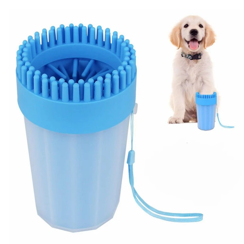 

Wholesale Portable Dog Paw Cleaner Cats Grooming with Muddy Paws Pet Foot Washer Cup, Blue/black/orange/pink