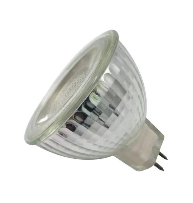 Glass Materials Low Voltage LED Bulbs 12V input 5W MR16 LED Spotlight