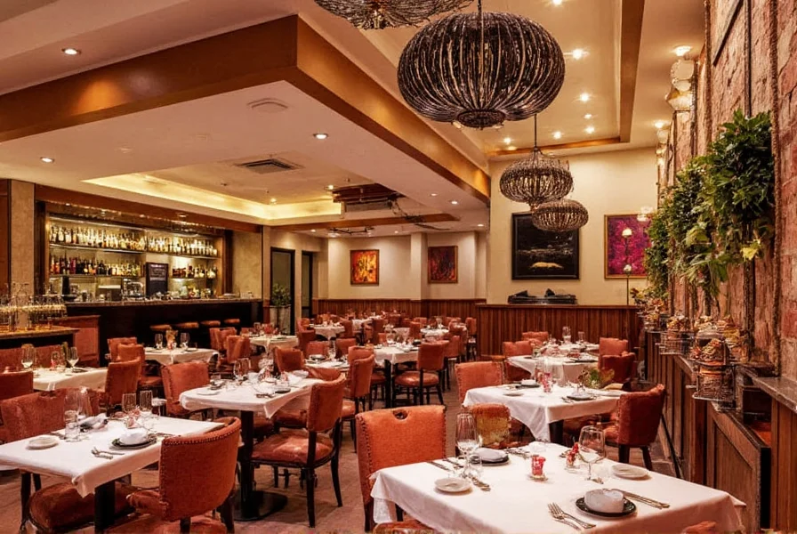 Close-up of saffron threads being sprinkled over traditional Indian biryani in a copper pot