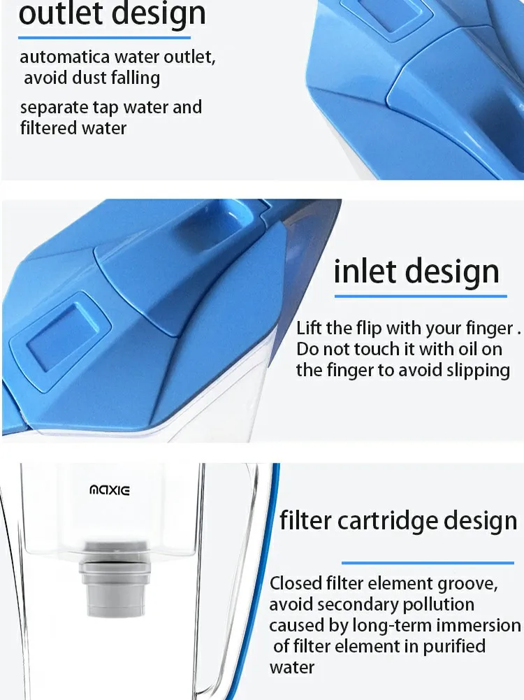 Everyone can use a common water filter everyday water filter pitcher for manufacture