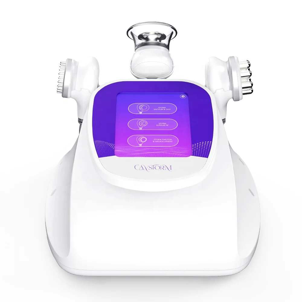

RF Ultrasonic Cavitation Micro-current Cellulite Vibrating Skin Firming Fast Effective Professional Beauty Machine