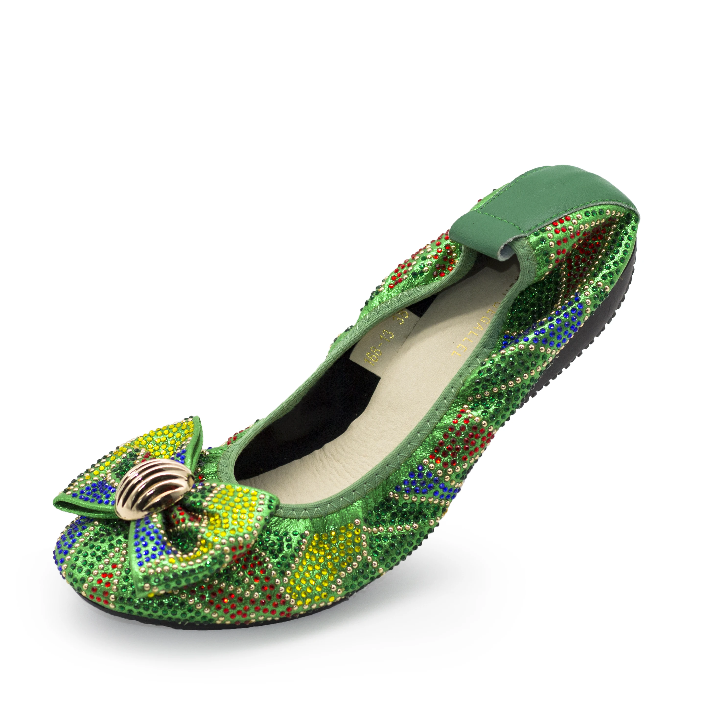 

168-13 Female Flat Shoes Women Nigeria Banana Shoes Women's Flats