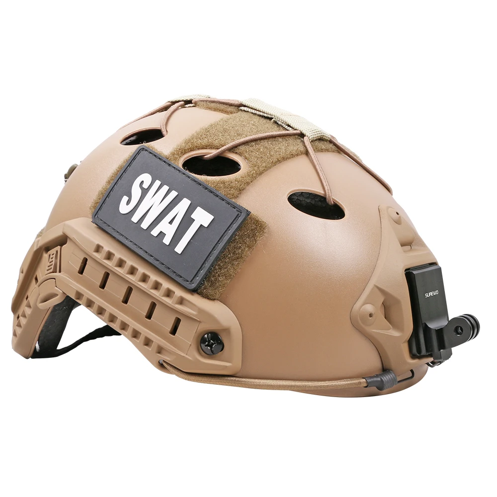 2 Tactical Helmet Mount NVG Helmet Base Bracket for Gopro Camera Lightweight 