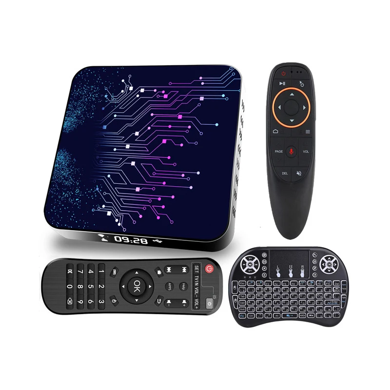 

Robotcube Android TV Box 2020 Android 10 4GB 32GB 64GB 4K Media Player 3D Video Smart TV Box 2.4G 5Ghz Wifi Set Top Box