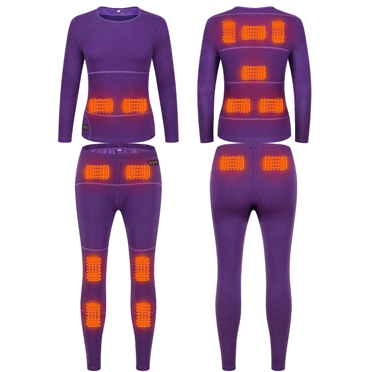 

New Arrival In Stock Heated Base Layer for Women's Heated Underwear in Cold Winter Thermal Warm Based Layer