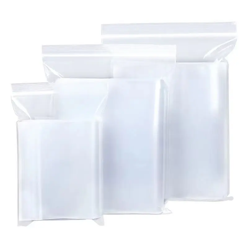 

Food Grade Clear Reclosable LDPE PE Plastic Bag for Packaging