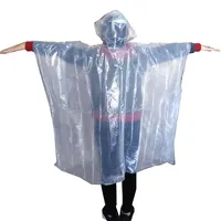 

EN 13432 100% compostable biodegradable PLA rain poncho