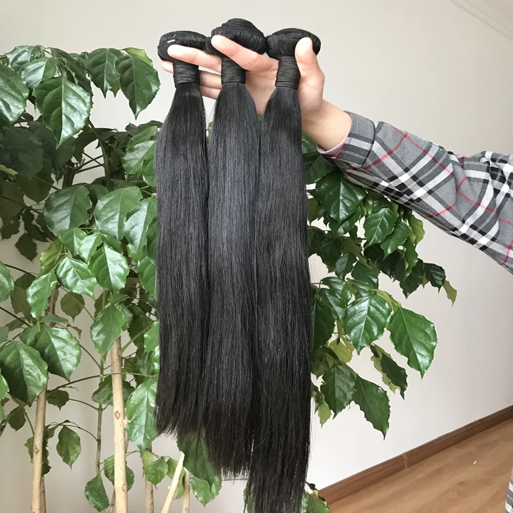 

Unprocessed 100% Brazilian Virgin Human Hair Weft Hair Weaving Natural Straight bundles