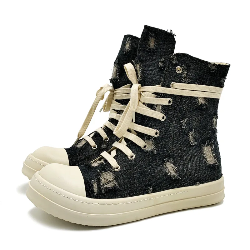 

Rick Original Men's Sneakers Owens Sneaker Women's Sneakers Shoes Men Shoe Men's Casual Black Shoes Couple Short Boots