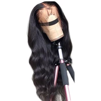 

Hot Sale High Quality 13x6 Lace frontal wig brazilian Human Hair Swiss lace Body Wave 13x6 Lace front wig