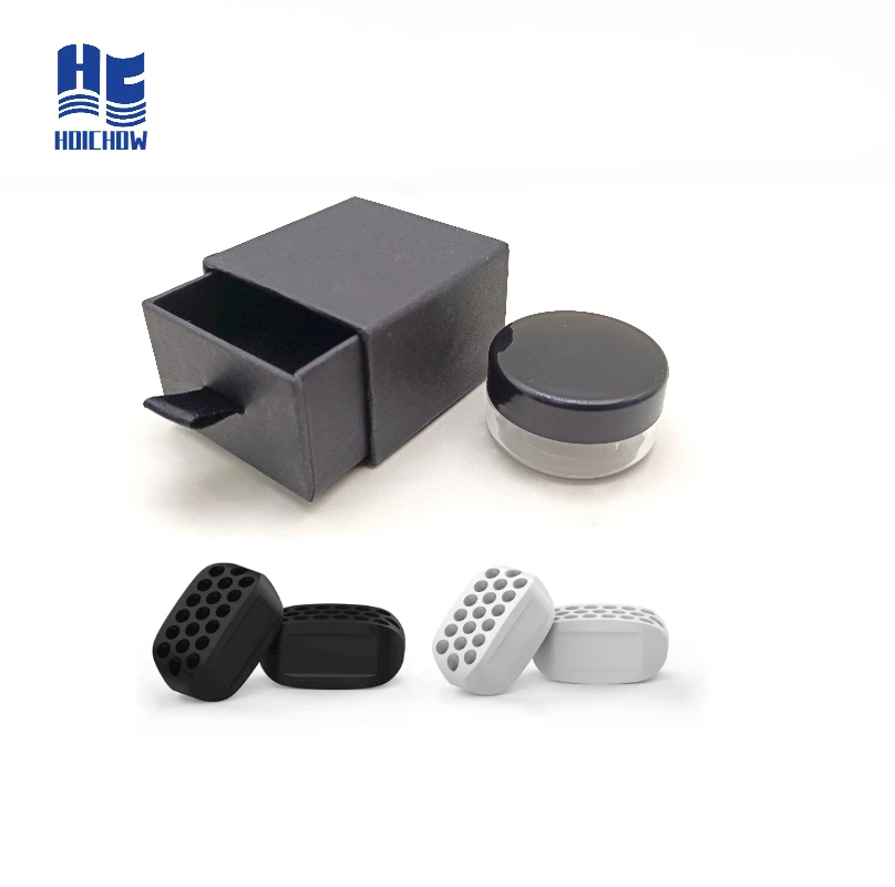 

2020 Hot Selling Brand Jaw Exerciser , Black/White/Grey Soft Silicone fitness Shaper Facial Muscles Exerciser