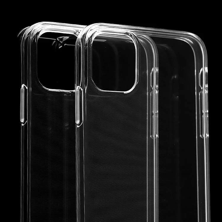 

Wholesale mobile phone accessories Clear transparent 1.0mm thickness tpu crystal cover case for iphone 11 pro max