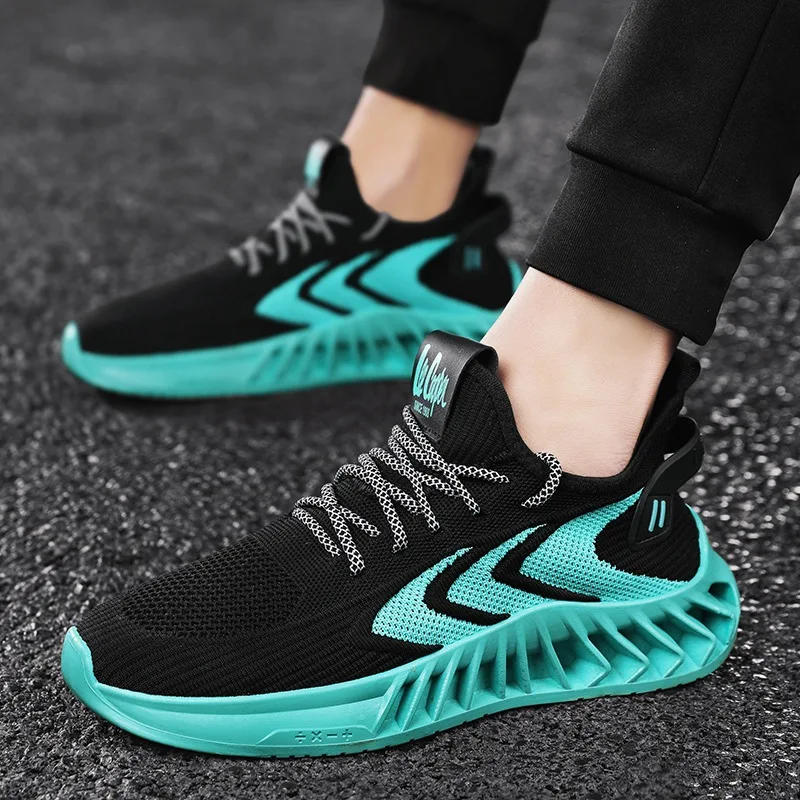 

Wholesale Lightweight Running Shoes Custom logo Casual Running Shoes For Men, 4 colors