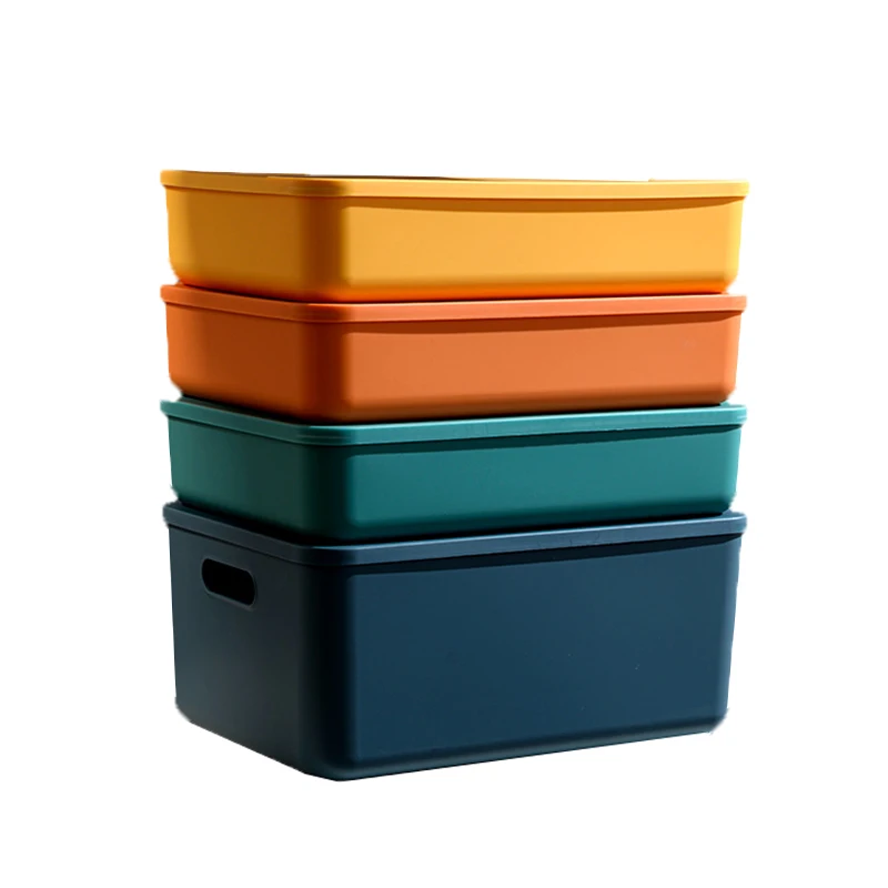 

Multi-functional Large Plastic Sundry Storage Box With Handle Clothes Packing Box With Cover