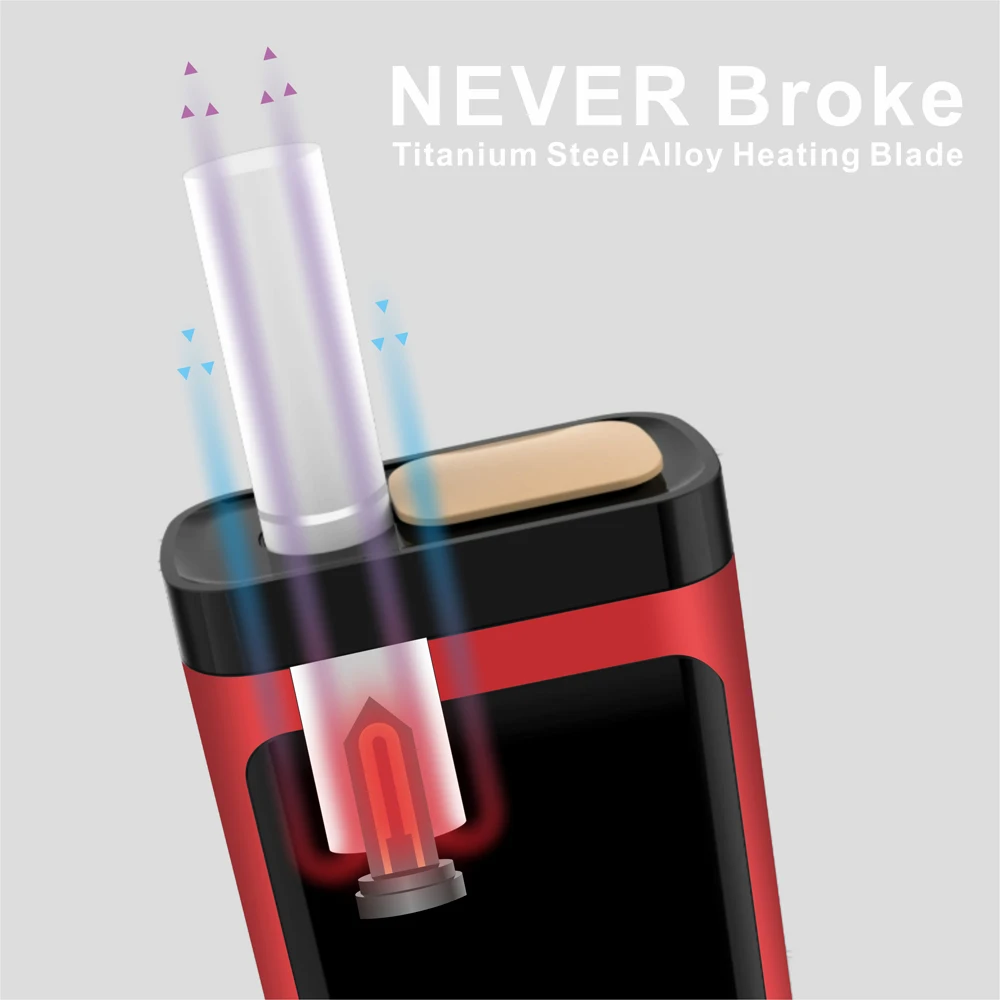 
2020 New Heat No Burn Device Not Burn Heat Tobacco Sticks LAMBDA T3 Dry Herb Kits Electronic Cigarette Original Manufacturer 