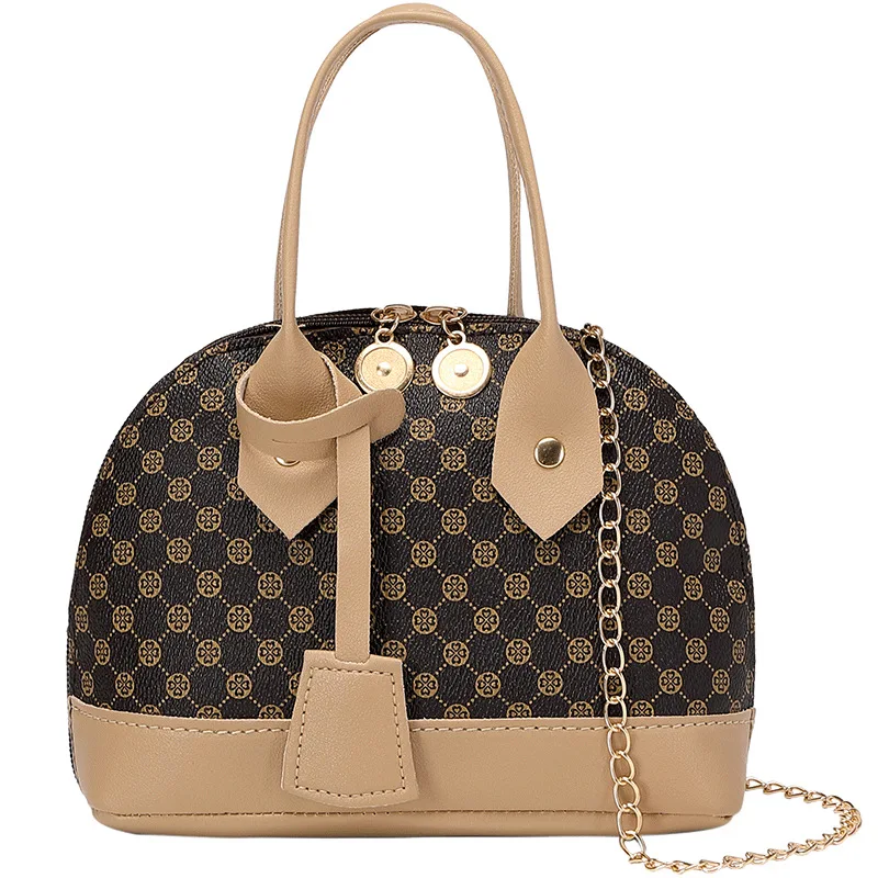 

Printed shell bag 2023 new ladies handbags women's Korean fashion handbag
